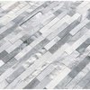 Msi Alaska Gray Ledger Panel 6 In. X 24 In. Multi-Finish Natural Marble Wall Tile, 6PK ZOR-PNL-0016